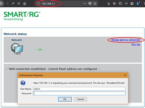 Steps to Changing Wireless Channels on SmartRG SR505N